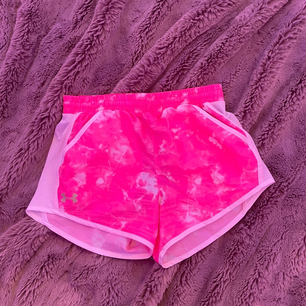 Pink Under Armour shorts never worn